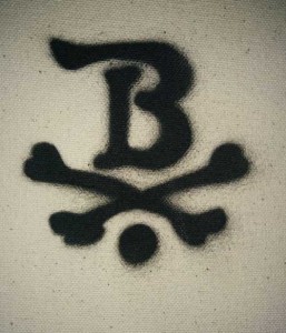 Beachbones cross-bones-B logo